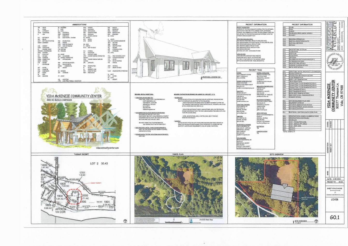 Vmcc Map A HUGE Step – VMCC Re-Build Plans are Submitted to Lane County! – Vida ...